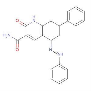 172541-55-8  3-Quinolinecarboxamide,1,2,5,6,7,8-hexahydro-2-oxo-7-phenyl-5-(phenylhydrazono)-