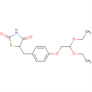 172648-12-3  2,4-Thiazolidinedione, 5-[[4-(2,2-diethoxyethoxy)phenyl]methyl]-