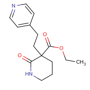 172649-78-4  3-Piperidinecarboxylic acid, 2-oxo-3-[2-(4-pyridinyl)ethyl]-, ethyl ester