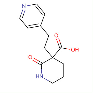 172649-79-5  3-Piperidinecarboxylic acid, 2-oxo-3-[2-(4-pyridinyl)ethyl]-