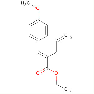 172656-37-0  4-Pentenoic acid, 2-[(4-methoxyphenyl)methylene]-, ethyl ester, (2E)-