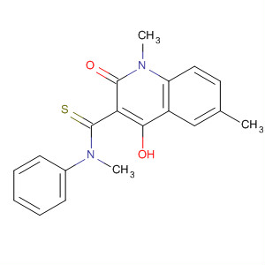 172897-18-6  3-Quinolinecarbothioamide,1,2-dihydro-4-hydroxy-N,1,6-trimethyl-2-oxo-N-phenyl-