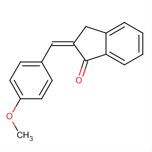 17434-25-2  1H-Inden-1-one, 2,3-dihydro-2-[(4-methoxyphenyl)methylene]-, (Z)-