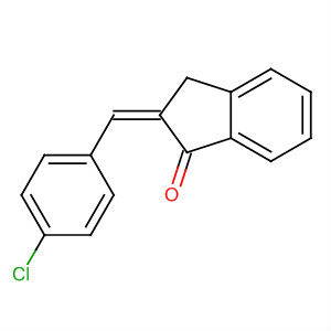 17434-27-4  1H-Inden-1-one, 2-[(4-chlorophenyl)methylene]-2,3-dihydro-, (Z)-