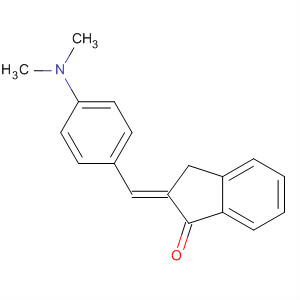 17434-28-5  1H-Inden-1-one, 2-[[4-(dimethylamino)phenyl]methylene]-2,3-dihydro-,(E)-