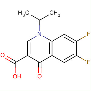 174358-43-1  3-Quinolinecarboxylic acid,6,7-difluoro-1,4-dihydro-1-(1-methylethyl)-4-oxo-