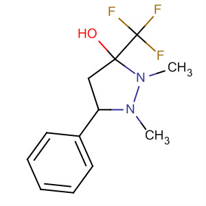 174816-14-9  3-Pyrazolidinol, 1,2-dimethyl-5-phenyl-3-(trifluoromethyl)- 174816-14-9  3-Pyrazolidinol, 1,2-dimethyl-5-phenyl-3-(trifluoromethyl)-