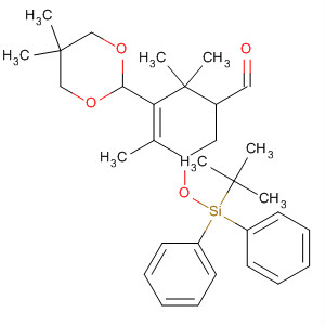 175348-39-7  3-Cyclohexene-1-carboxaldehyde,3-(5,5-dimethyl-1,3-dioxan-2-yl)-5-[[(1,1-dimethylethyl)diphenylsilyl]oxy]-2,2,4-trimethyl-