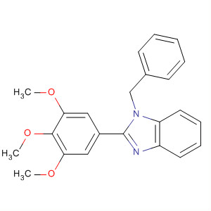 175712-88-6  1H-Benzimidazole, 1-(phenylmethyl)-2-(3,4,5-trimethoxyphenyl)-