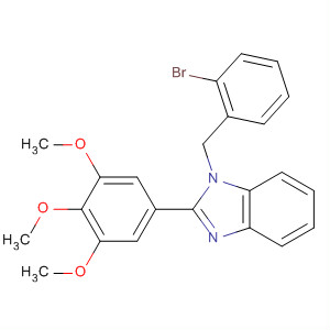 175713-02-7  1H-Benzimidazole,1-[(2-bromophenyl)methyl]-2-(3,4,5-trimethoxyphenyl)-
