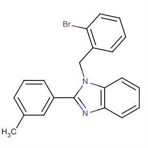 175713-10-7  1H-Benzimidazole, 1-[(2-bromophenyl)methyl]-2-(3-methylphenyl)-
