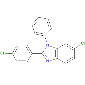 175714-05-3  1H-Benzimidazole, 6-chloro-2-(4-chlorophenyl)-1-phenyl-