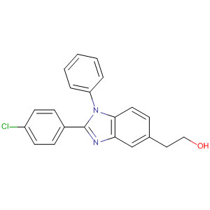 175714-13-3  1H-Benzimidazole-5-ethanol, 2-(4-chlorophenyl)-1-phenyl-