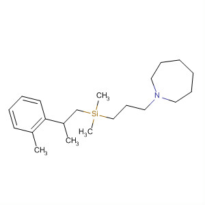 175970-46-4  1H-Azepine,1-[3-[dimethyl[2-(2-methylphenyl)propyl]silyl]propyl]hexahydro-