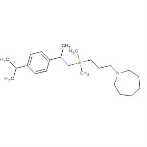 175970-50-0  1H-Azepine,1-[3-[dimethyl[2-[4-(1-methylethyl)phenyl]propyl]silyl]propyl]hexahydro-