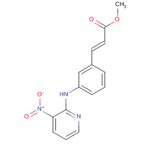 176033-84-4  2-Propenoic acid, 3-[3-[(3-nitro-2-pyridinyl)amino]phenyl]-, methyl ester,(E)-