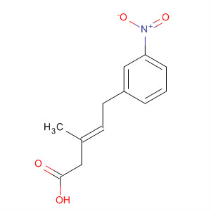 176213-68-6  3-Pentenoic acid, 3-methyl-5-(3-nitrophenyl)-, (E)- 176213-68-6  3-Pentenoic acid, 3-methyl-5-(3-nitrophenyl)-, (E)-