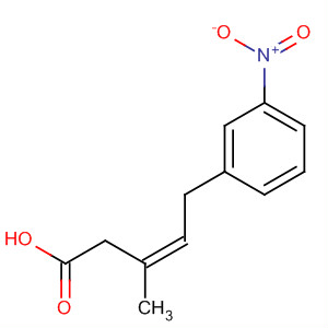 176213-69-7  3-Pentenoic acid, 3-methyl-5-(3-nitrophenyl)-, (Z)- 176213-69-7  3-Pentenoic acid, 3-methyl-5-(3-nitrophenyl)-, (Z)-