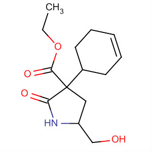 176243-47-3  3-Pyrrolidinecarboxylic acid,3-(3-cyclohexen-1-yl)-5-(hydroxymethyl)-2-oxo-, ethyl ester