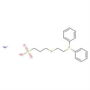 176442-41-4  1-Propanesulfonic acid, 3-[[2-(diphenylphosphino)ethyl]thio]-, sodiumsalt