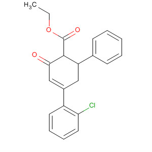 176495-17-3  3-Cyclohexene-1-carboxylic acid, 4-(2-chlorophenyl)-2-oxo-6-phenyl-,ethyl ester