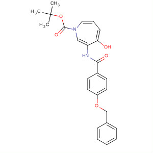 176779-73-0  1H-Azepine-1-carboxylic acid,hexahydro-4-hydroxy-3-[[4-(phenylmethoxy)benzoyl]amino]-,1,1-dimethylethyl ester, (3S,4S)-