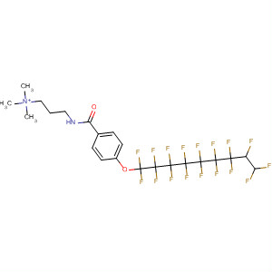 177101-40-5  1-Propanaminium,3-[[4-[(heptadecafluorononyl)oxy]benzoyl]amino]-N,N,N-trimethyl-