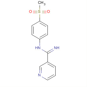 177662-46-3  3-Pyridinecarboximidamide, N-[4-(methylsulfonyl)phenyl]-
