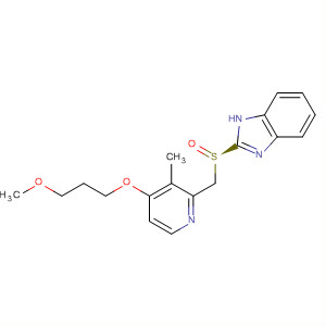 177795-60-7  1H-Benzimidazole,2-[(R)-[[4-(3-methoxypropoxy)-3-methyl-2-pyridinyl]methyl]sulfinyl]-
