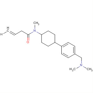 178163-24-1  3-Butenamide,N-[4-[4-[(dimethylamino)methyl]phenyl]cyclohexyl]-N-methyl-, trans-