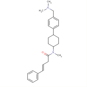 178163-33-2  3-Butenamide,N-[4-[4-[(dimethylamino)methyl]phenyl]cyclohexyl]-N-methyl-4-phenyl-,trans-