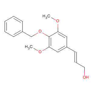 178239-06-0  2-Propen-1-ol, 3-[3,5-dimethoxy-4-(phenylmethoxy)phenyl]-, (2E)-