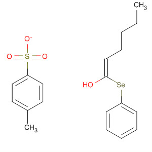 165278-85-3  1-Hexen-1-ol, 1-(phenylseleno)-, 4-methylbenzenesulfonate, (1Z)-