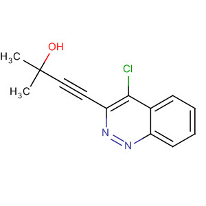 165280-32-0  3-Butyn-2-ol, 4-(4-chloro-3-cinnolinyl)-2-methyl-