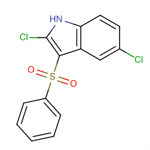 165331-72-6  1H-Indole, 2,5-dichloro-3-(phenylsulfonyl)-