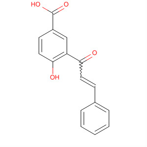 16635-16-8  Benzoic acid, 4-hydroxy-3-(1-oxo-3-phenyl-2-propenyl)-