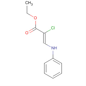 166538-47-2  2-Propenoic acid, 2-chloro-3-(phenylamino)-, ethyl ester, (2Z)-