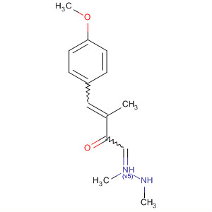 166884-66-8  3-Buten-2-one, 4-(4-methoxyphenyl)-3-methyl-, dimethylhydrazone
