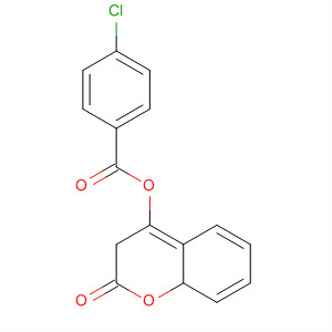 16709-66-3  Benzoic acid, 4-chloro-, 2-oxo-2H-1-benzopyran-4-yl ester