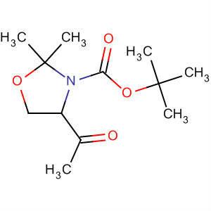 167102-63-8  3-Oxazolidinecarboxylic acid, 4-acetyl-2,2-dimethyl-, 1,1-dimethylethylester, (4R)- 167102-63-8  3-Oxazolidinecarboxylic acid, 4-acetyl-2,2-dimethyl-, 1,1-dimethylethylester, (4R)-