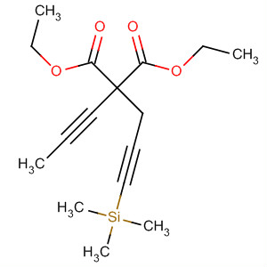 167173-18-4  Propanedioic acid, 2-propynyl[3-(trimethylsilyl)-2-propynyl]-, diethylester