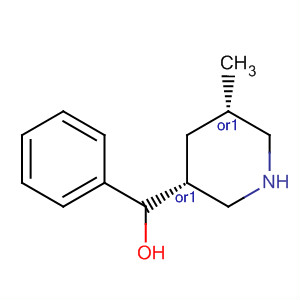 167286-52-4  3-Piperidinemethanol, 5-methyl-1-phenyl-, (3R,5S)-rel-