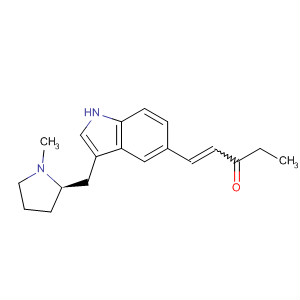 167302-64-9  1-Penten-3-one, 1-[3-[(1-methyl-2-pyrrolidinyl)methyl]-1H-indol-5-yl]-,(R)-