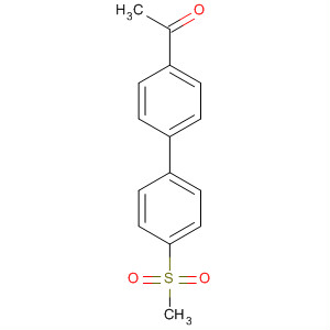 16734-96-6  Ethanone, 1-[4'-(methylsulfonyl)[1,1'-biphenyl]-4-yl]-