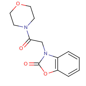 168083-63-4  Morpholine, 4-[(2-oxo-3(2H)-benzoxazolyl)acetyl]-