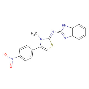 168317-73-5  1H-Benzimidazol-2-amine,N-[3-methyl-4-(4-nitrophenyl)-2(3H)-thiazolylidene]-