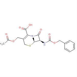 16857-40-2  5-Thia-1-azabicyclo[4.2.0]oct-2-ene-2-carboxylic acid,3-[(acetyloxy)methyl]-8-oxo-7-[[(phenylmethoxy)carbonyl]amino]-,(6R,7R)-