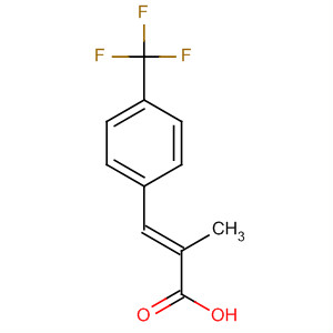 168625-63-6  2-Propenoic acid, 2-methyl-3-[4-(trifluoromethyl)phenyl]-, (2E)-