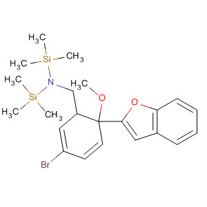 168820-30-2  Silanamine,N-[2-benzofuranyl(5-bromo-2-methoxyphenyl)methyl]-1,1,1-trimethyl-N-(trimethylsilyl)-