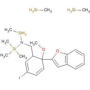 168820-31-3  Silanamine,N-[2-benzofuranyl(5-iodo-2-methoxyphenyl)methyl]-1,1,1-trimethyl-N-(trimethylsilyl)-